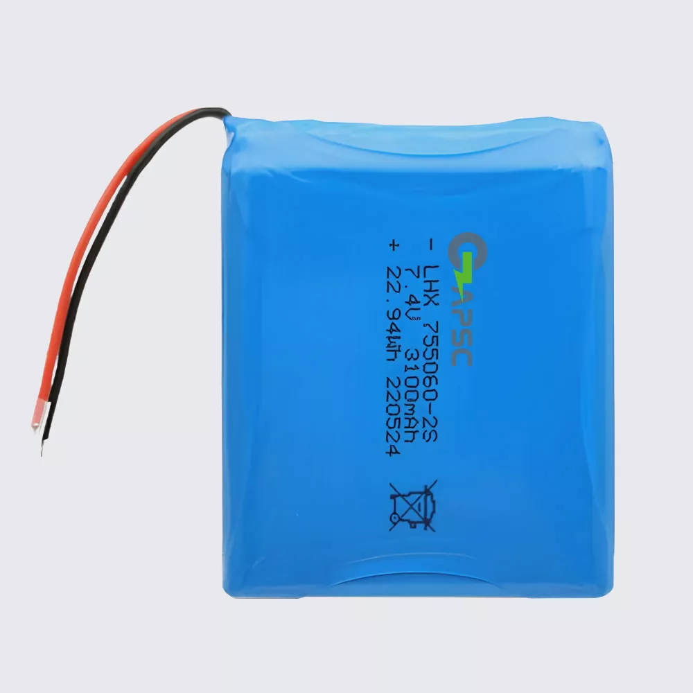 7.4V 3100mAh 智能家居锂电池
